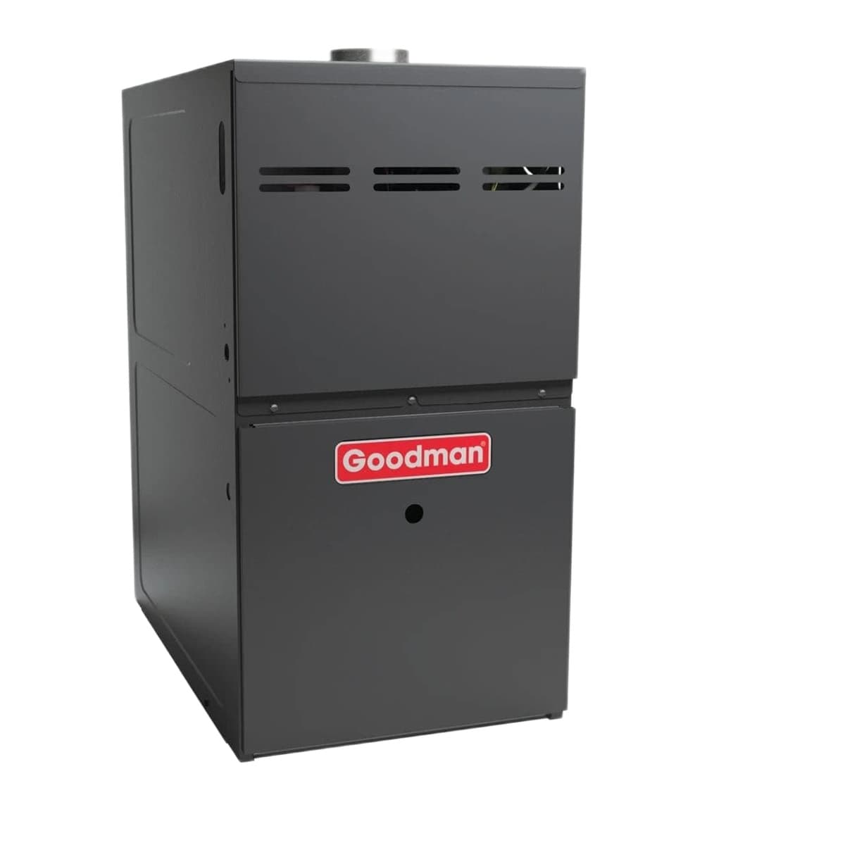 80% AFUE Gas Furnace | Goodman Two-Stage, Upflow/Horizontal, Variable-Speed ECM, Communicating | GRVT800803BN