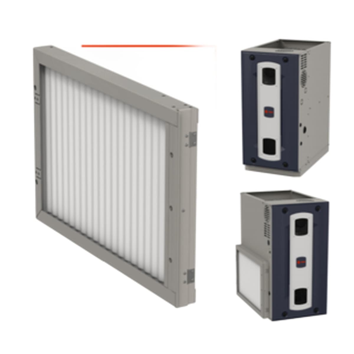 Replacement Filter | Trane 23.5" Wide, fits Matches Cabinet Size 23.5", Filter Only | FLRSF1235
