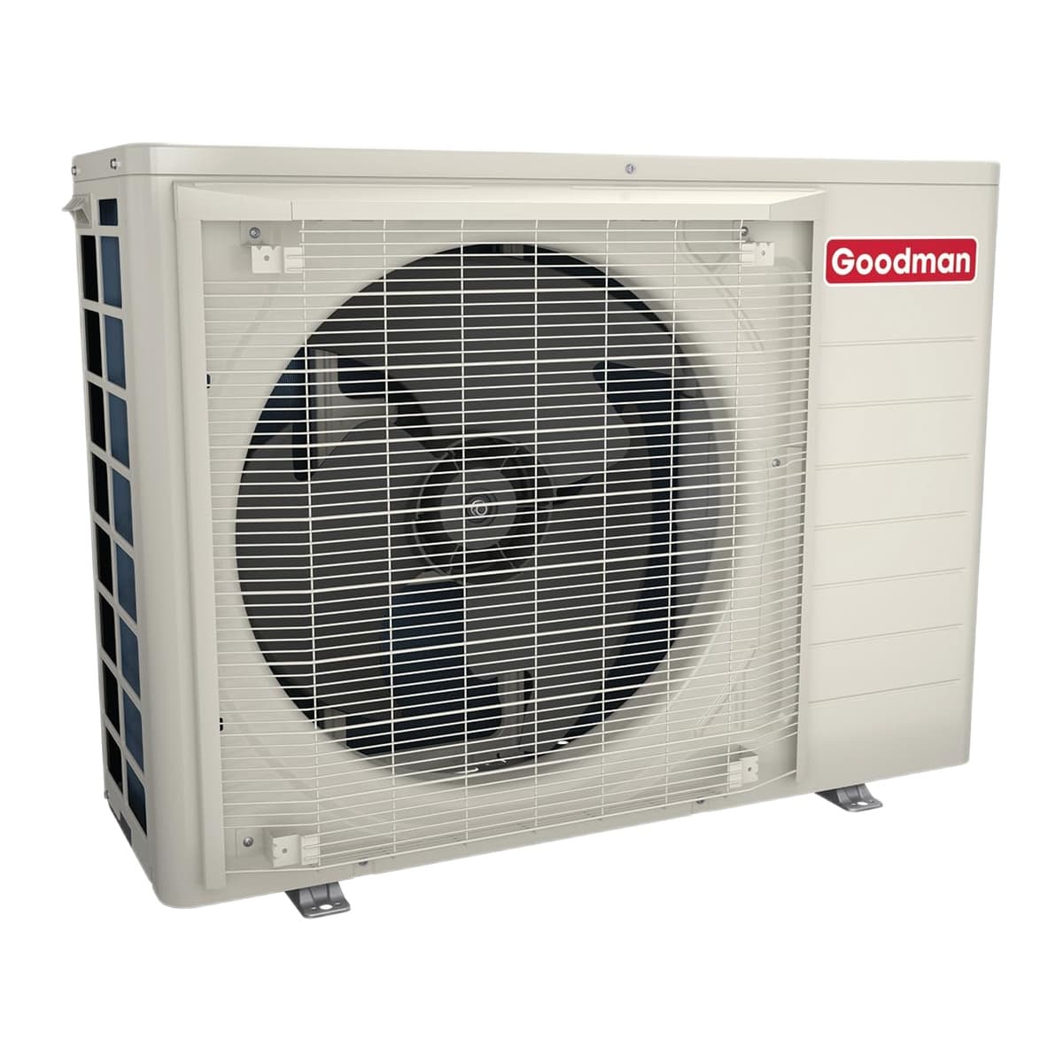 1.5 Ton Heat Pump | Goodman Up to 19 SEER2 Variable-Speed Side-Discharge, R-32 | GZV6SA1810