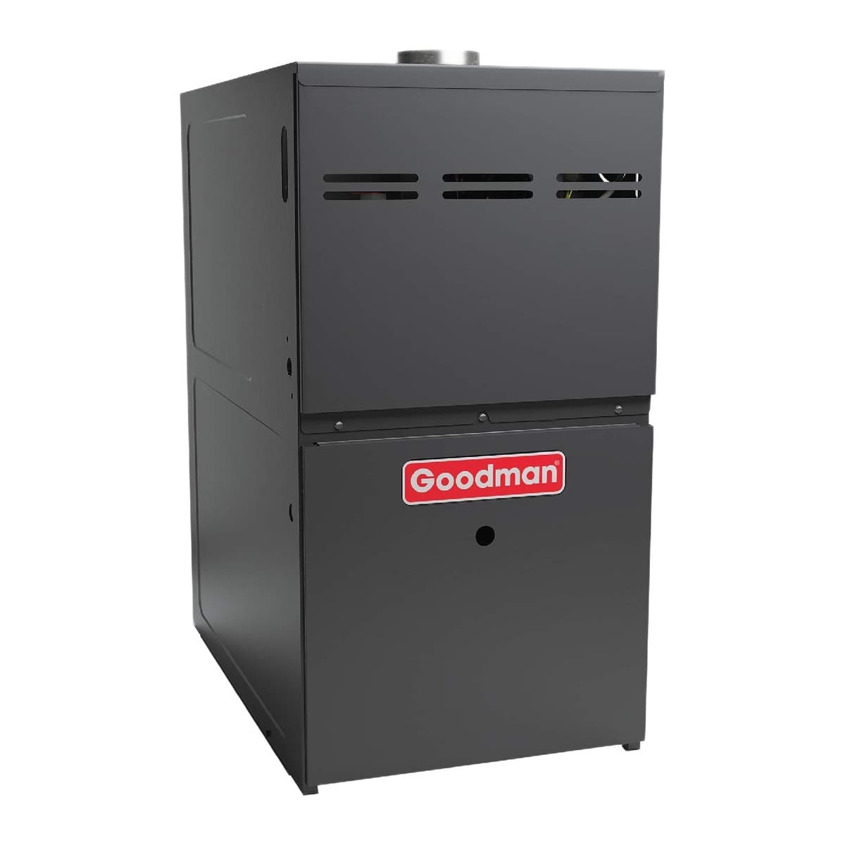 80% AFUE Gas Furnace | Goodman Two-Stage, Upflow/Horizontal, Variable-Speed ECM, Communicating | GRVT800805CN