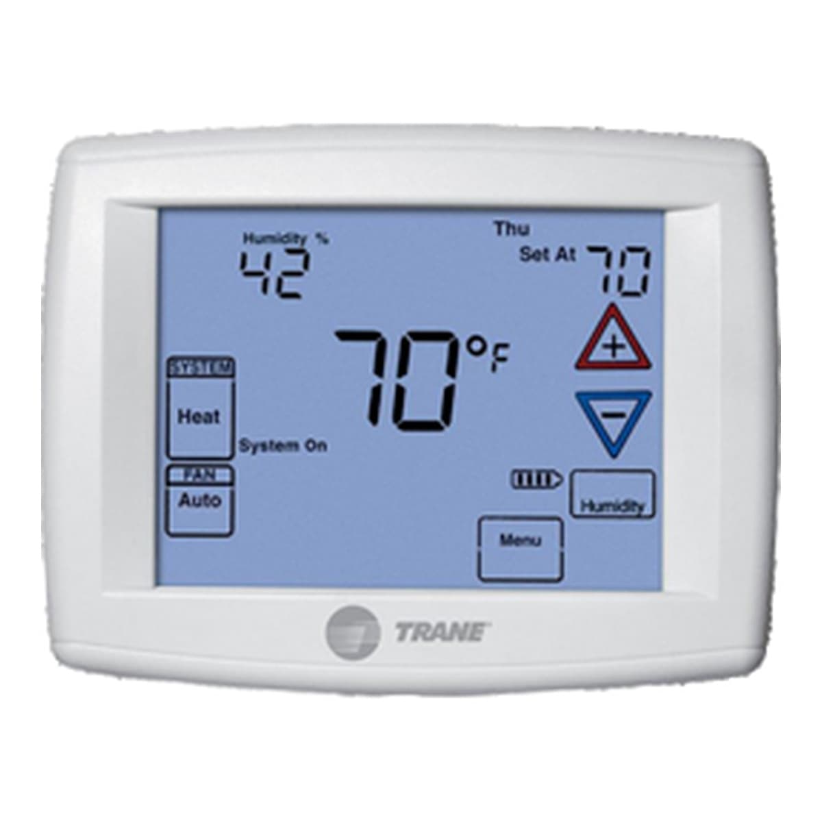 Thermostat | Trane Up to 4 Heat/ 2 Cool; Humidity Sensor; Common preferred | TCONT303AS42DA