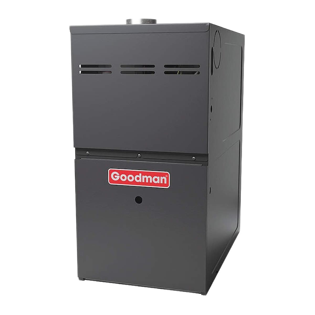 80% AFUE Gas Furnace | Goodman Single-Stage, Upflow/Horizontal, Multi-Speed ECM | GR9S800805CX