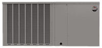 2 Ton Packaged Air Conditioner | Ruud 13.4 SEER2, Dedicated Horizontal, Aluminum Microchannel Coil, R-454B | RACBYB024AJT000NA