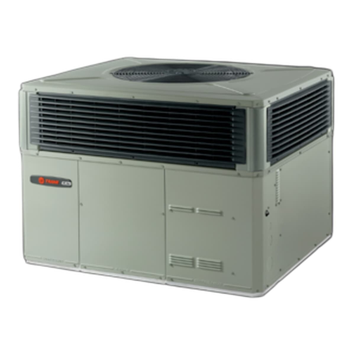 4 Ton Packaged Dual Fuel Unit | Trane 90,000 BTU Heating, 15.2 SEER2, Two-Stage, R-454B | 5DCZ5048A1090