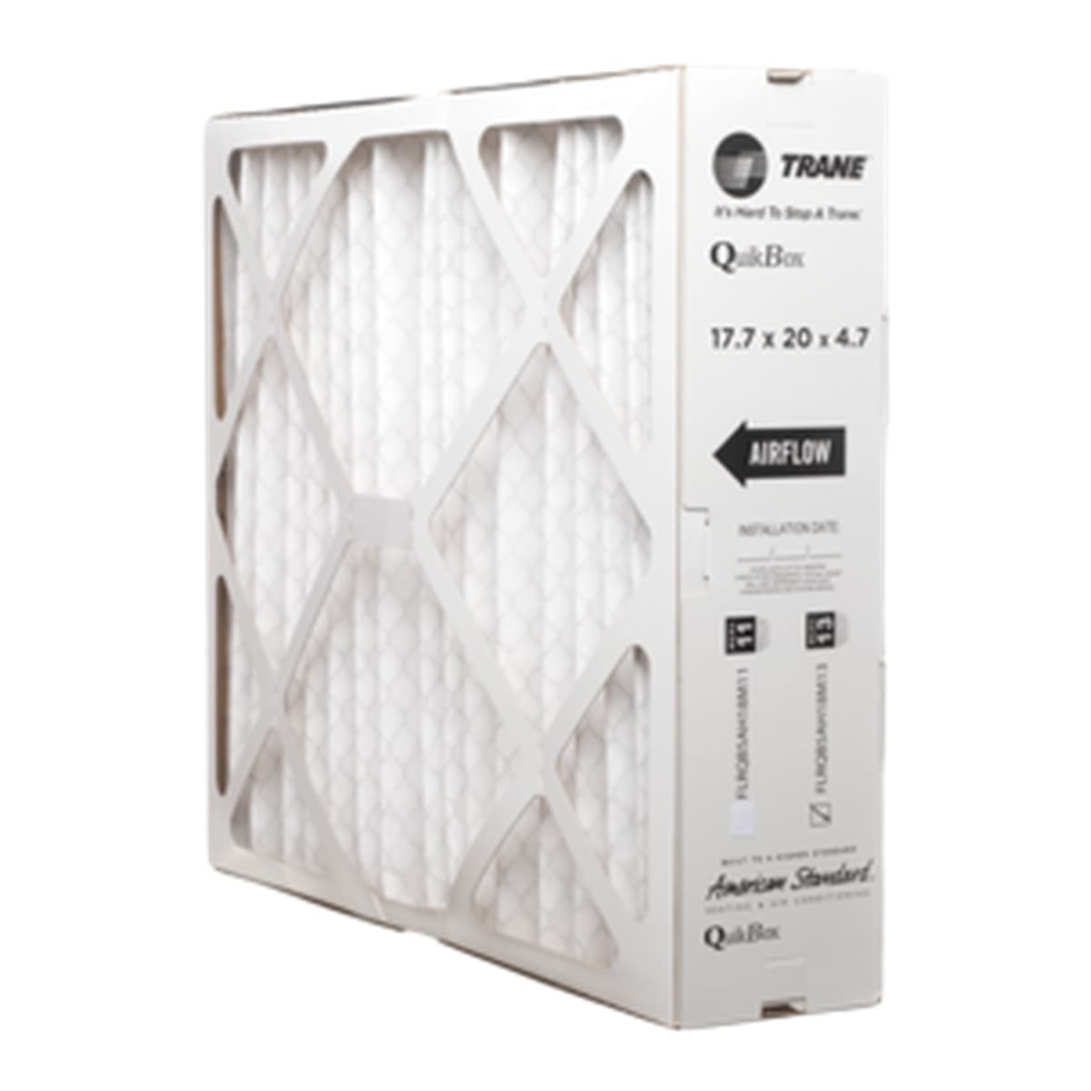 Replacement Filter | Trane 26" Wide, fits Furnaces, MERV 11, Filter Only, for 17" Cabinet | FLRQB5FR17M11