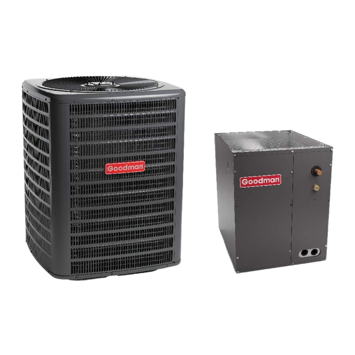 2 Ton Air Conditioner | Goodman Up to 15.2 SEER2 Single-Stage, R-32 | GLXS4BA2410