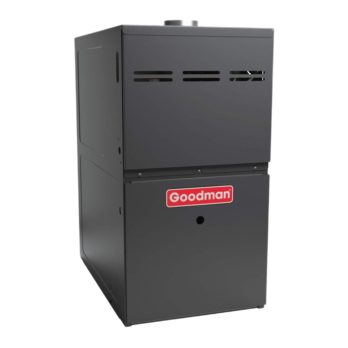 80% AFUE Gas Furnace | Goodman Single-Stage, Upflow/Horizontal, Multi-Speed ECM | GR9S801005CX