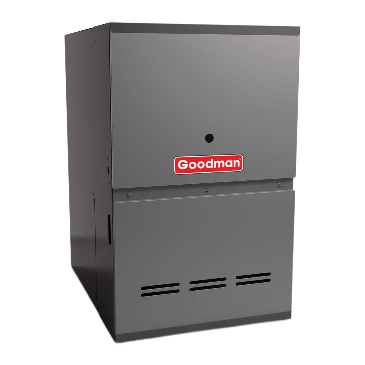80% AFUE Gas Furnace | Goodman Two-Stage, Downflow/Horizontal, Variable-Speed ECM, Communicating | GDVT800805CX