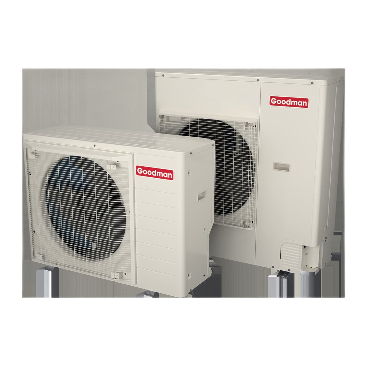 5 Ton Heat Pump | Goodman Up to 19 SEER2 Variable-Speed Side-Discharge, R-32 | GZV6SA6010